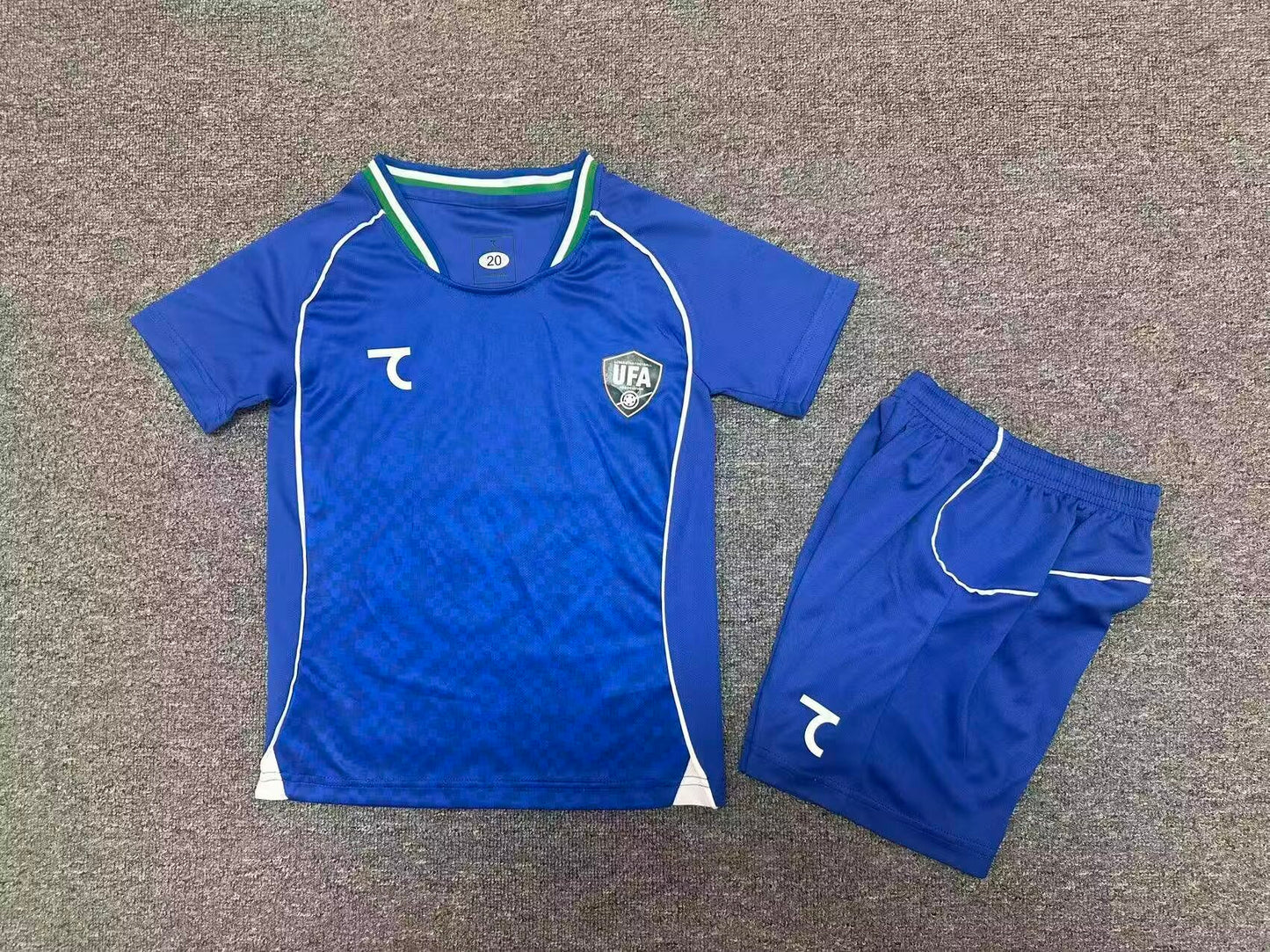Uzbekistan 2026/2027 Kids Away Fan Version Football Jersey