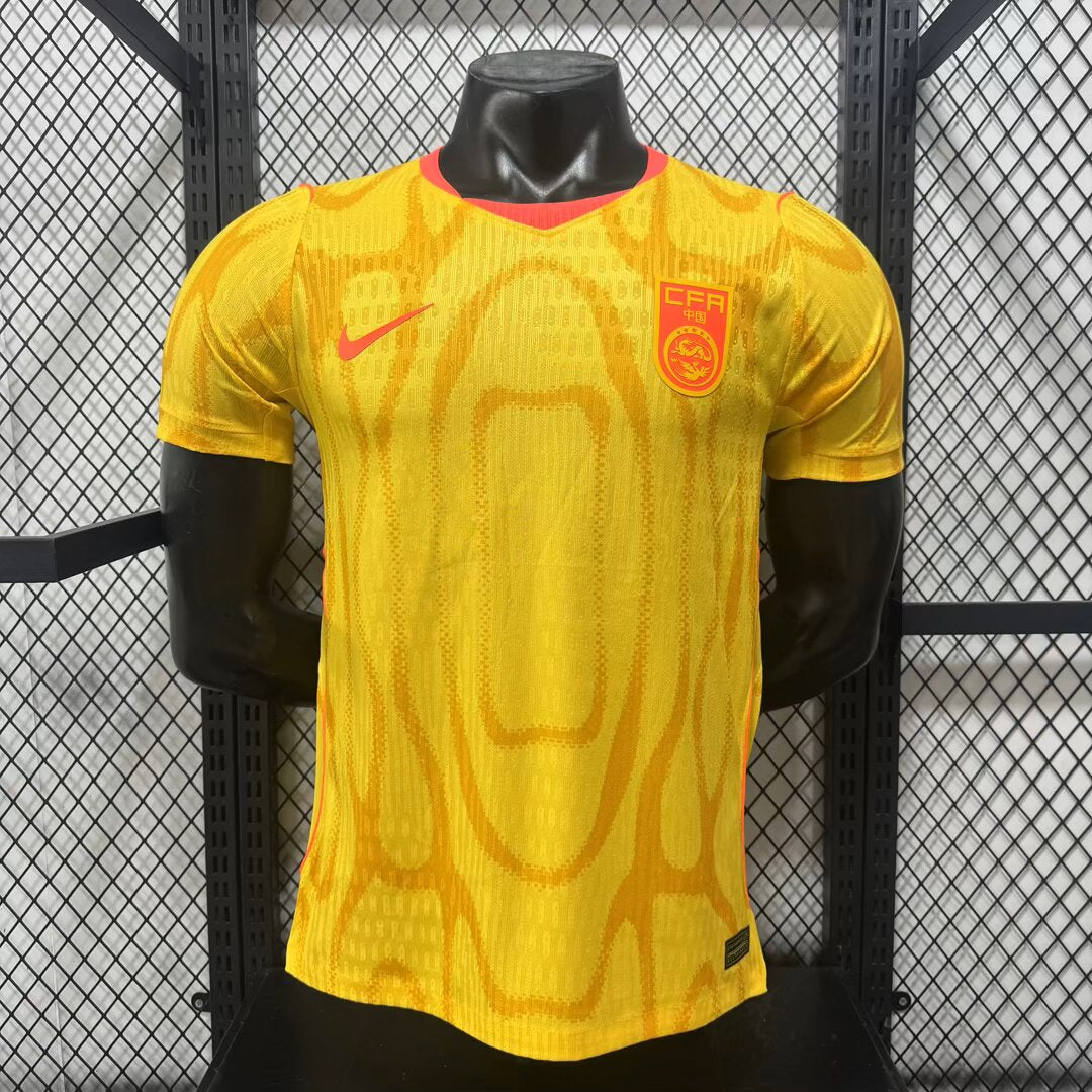 China 2026/2027 Home Player Version Football Jersey
