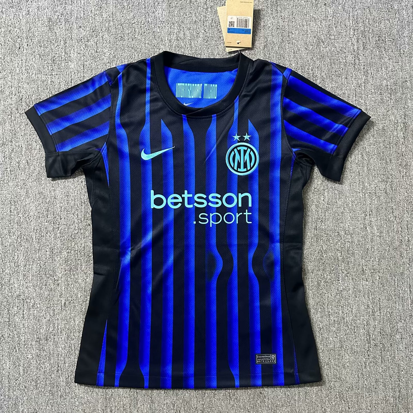 Inter Milan 2025/2026 Women Home Fan Version Football Jersey