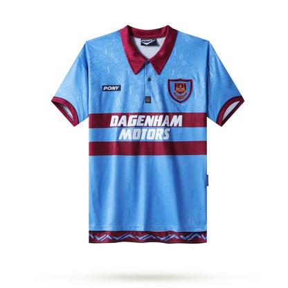 Retro West Ham United 1995/1997 Away Football Jersey