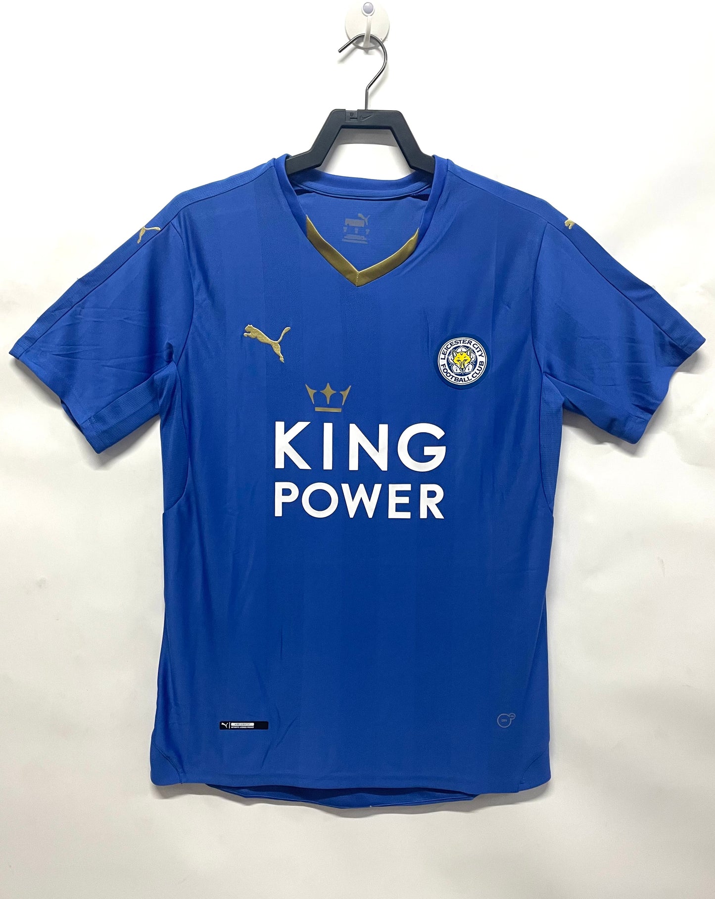 Retro Leicester 2015/2016 Home Fan Version Football Jersey