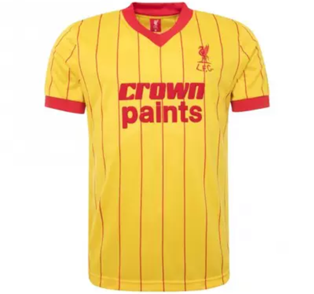 Retro Liverpool 1982 Home Football Jersey