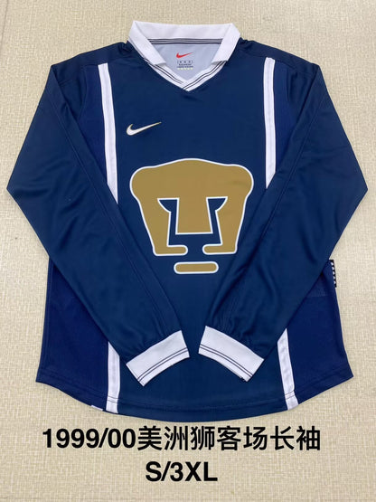 Retro puma 1999/2000 Away Long Sleeve Football Jersey