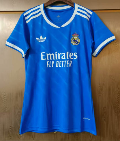 Real Madrid 2025/2026 Women Third Away Fan Version Football Jersey