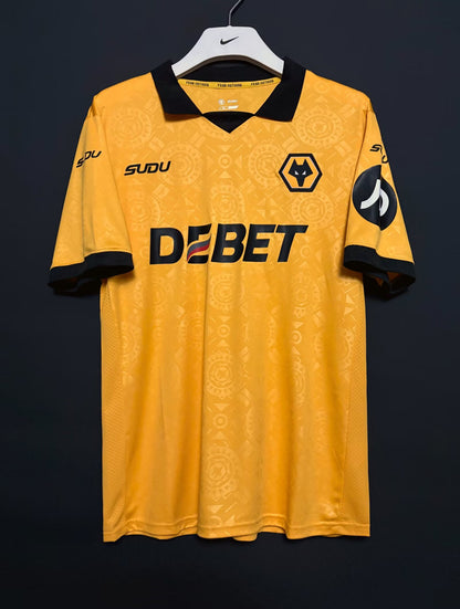 Wolverhampton Wanderers 2025/2026 Home Fan Version Football Jersey
