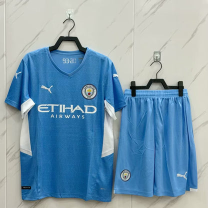 Manchester City 2021/2022 Home Fan Version Football Jersey