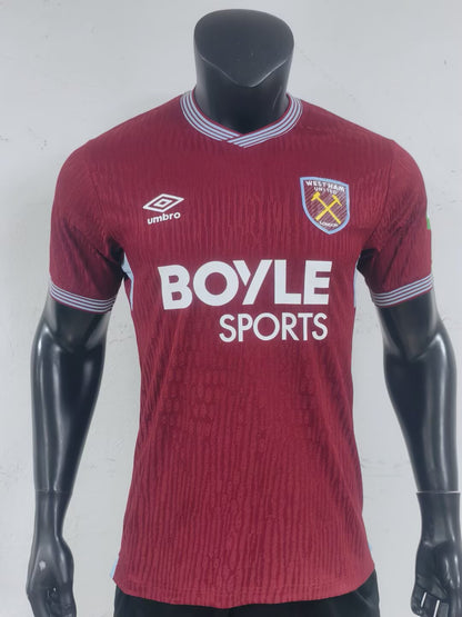West Ham United 2025/2026 Home Player Version Football Jersey