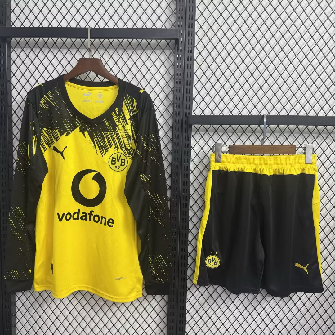 Borussia Dortmund 2025/2026 Home Fan Version Football Jersey