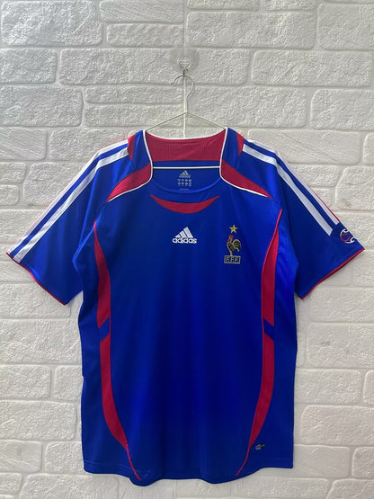 Retro France 2006 Home Fan Version Football Jersey