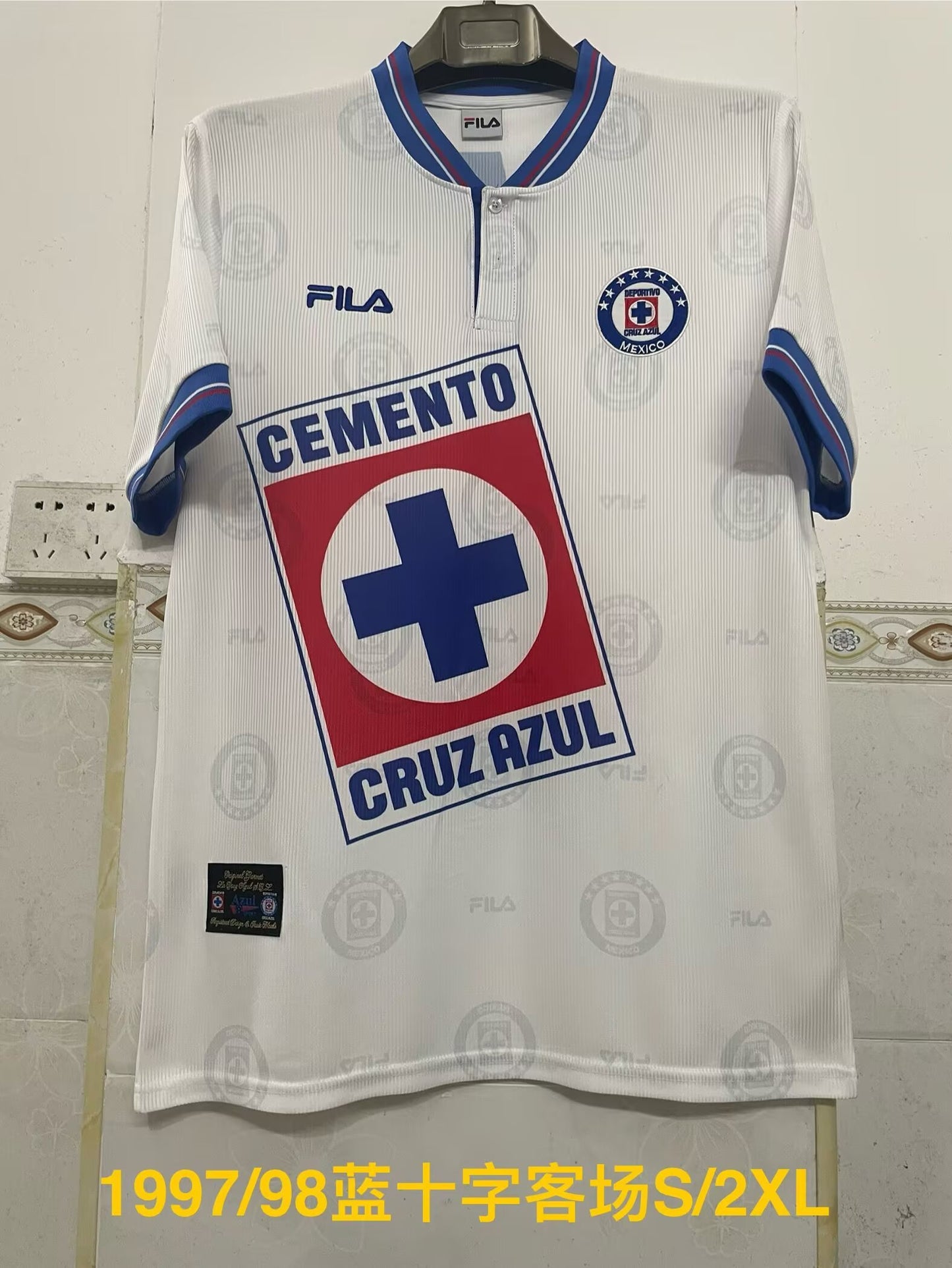 Retro Cruz Azul 1997/1998 Away Football Jersey