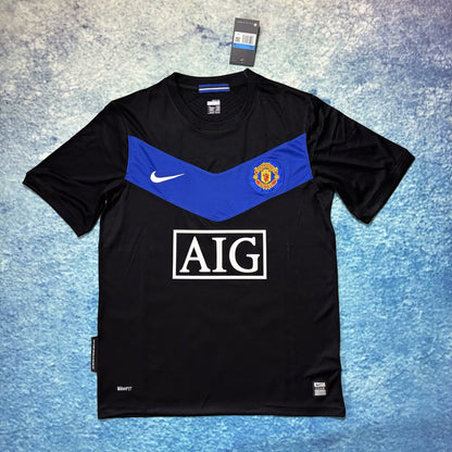 Retro Manchester united 2009/2010 Away Football Jersey