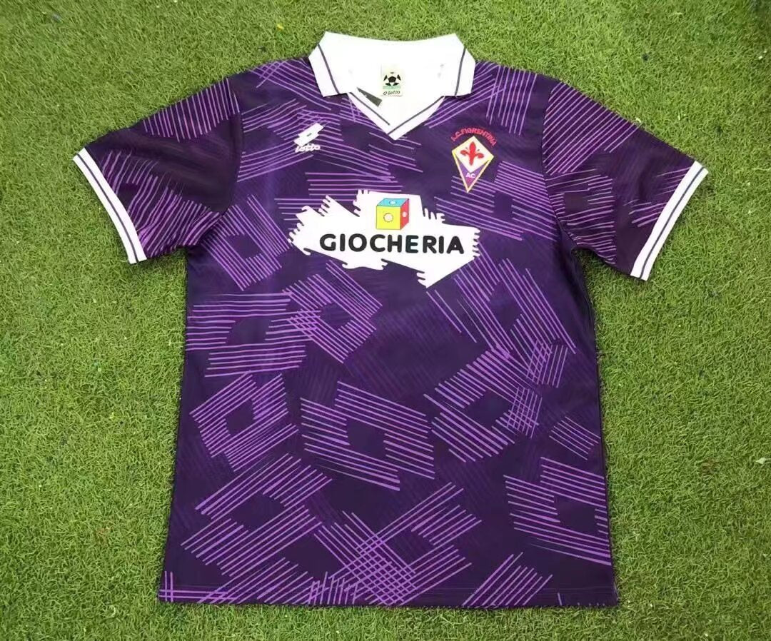 Retro Florence 1991/1992 Home Football Jersey