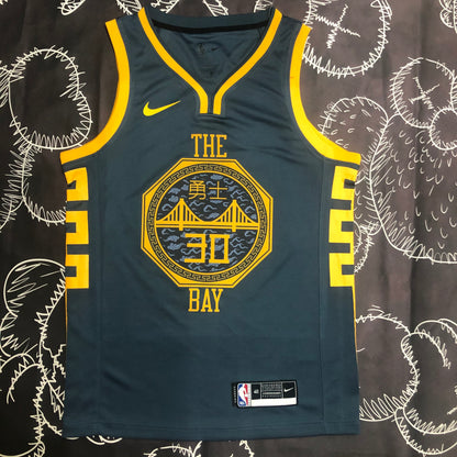 Retro Golden State Warriors 2018 Football Jersey
