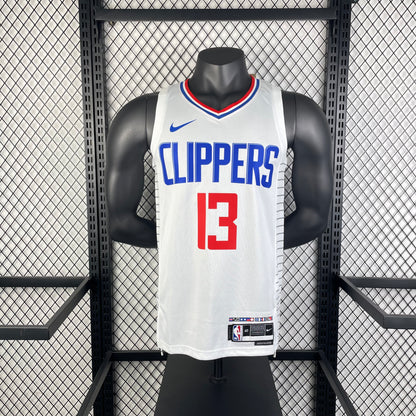 Los Angeles Clippers White #13 GEORGE NBA Season Jerseys 2023