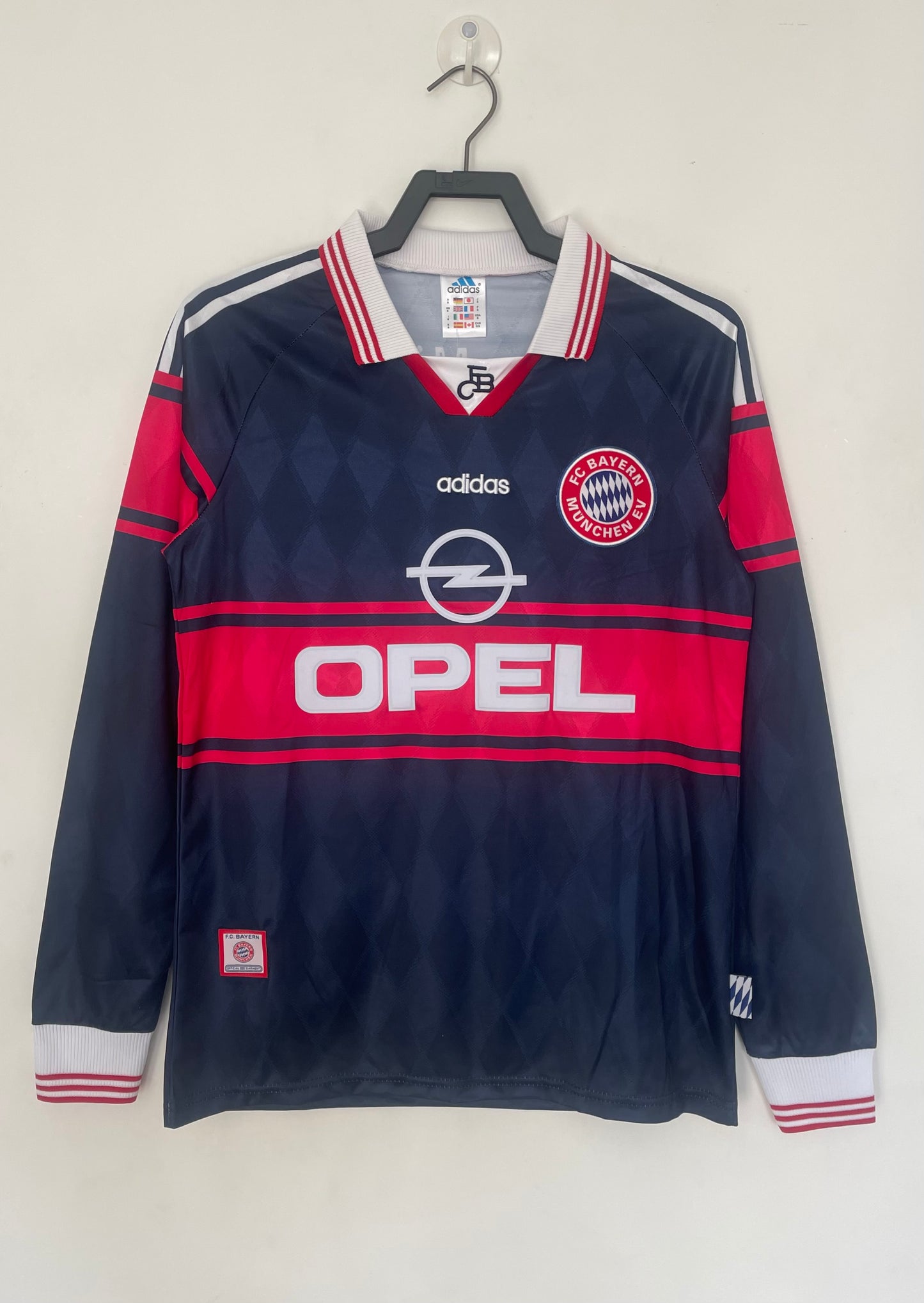 Retro Bayern Munich 1997/1999 Home Fan Version Football Jersey