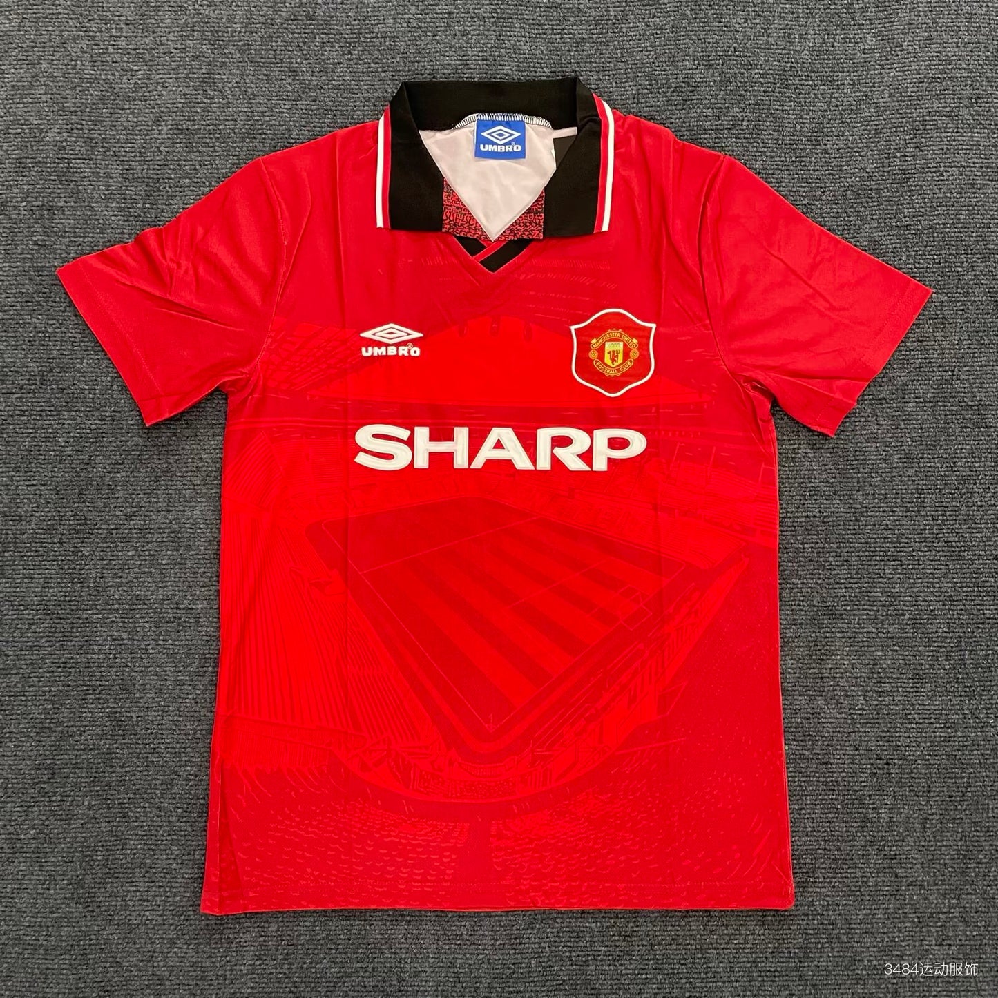 Retro Manchester united 1994/1996 Home Football Jersey