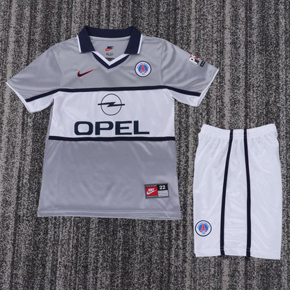 Retro PSG Paris 2000/2001 Kids Away Football Jersey