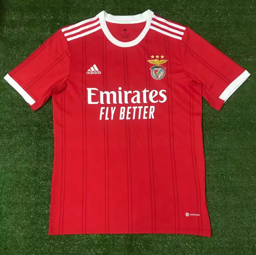 SL Benfica 2022/2023 Home Fan Version Football Jersey
