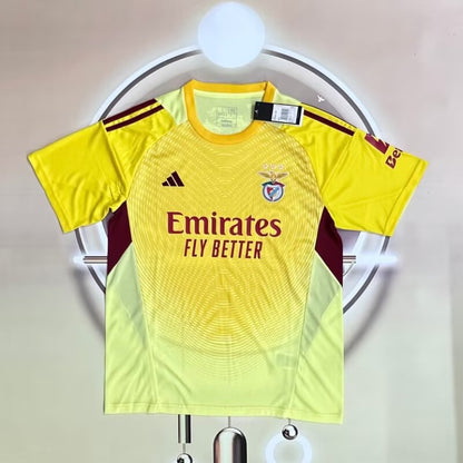 SL Benfica 2025/2026 Goalkeeper Fan Version Football Jersey