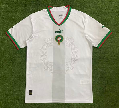 Morocco 2022/2023 Away Fan Version Football Jersey