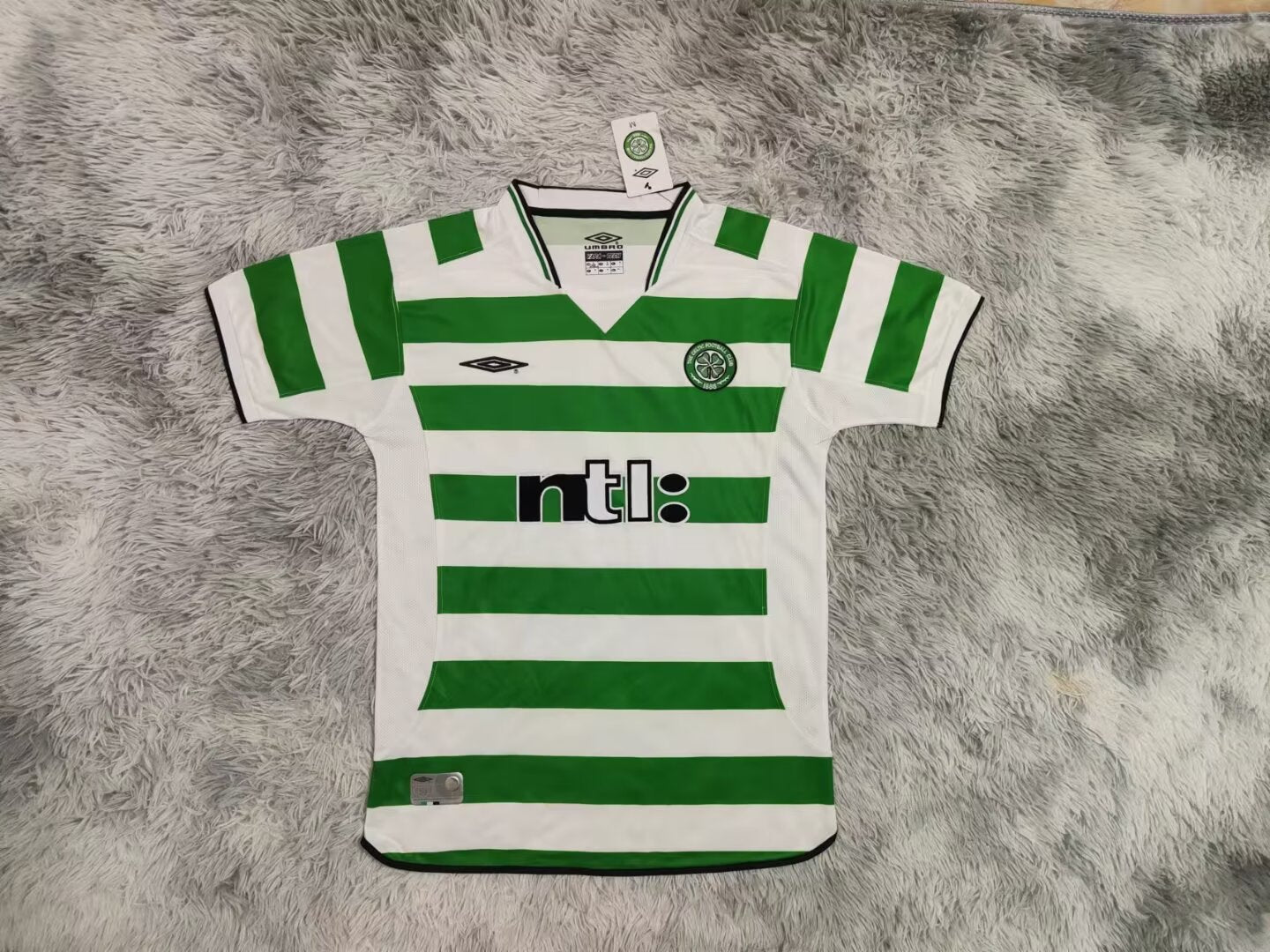 Retro Celtic 2001/2003 Home Football Jersey