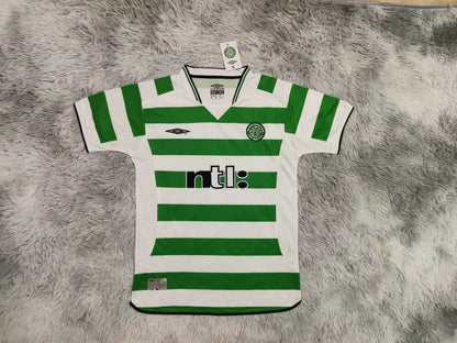 Retro Celtic 2001/2003 Home Football Jersey