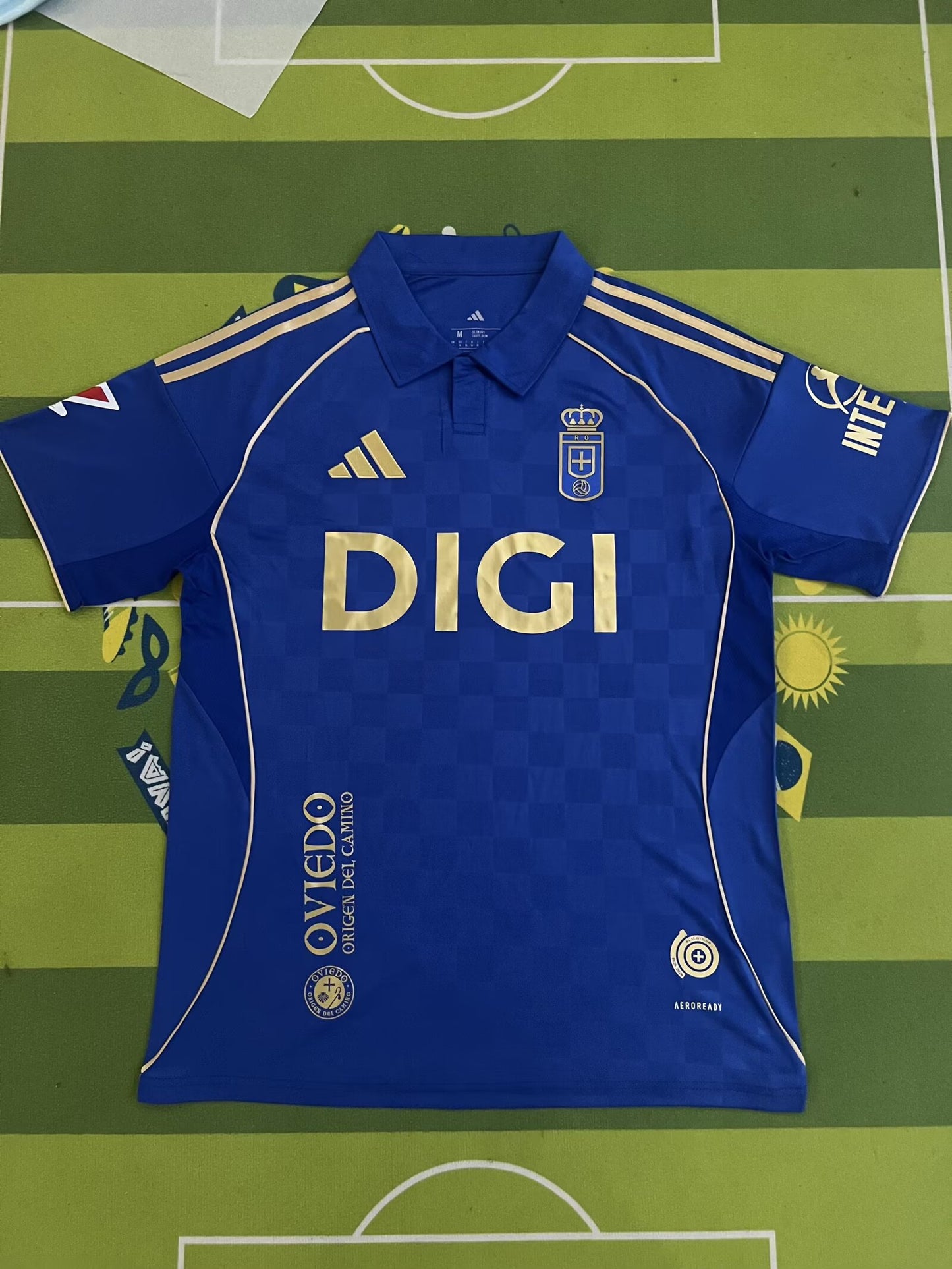 Real Oviedo 2025/2026 Home Fan Version Football Jersey