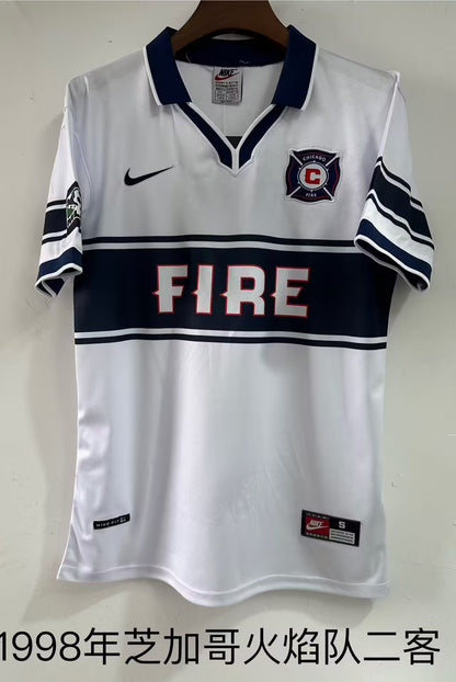 Retro Chicago Fire three 1998 Away Football Jersey