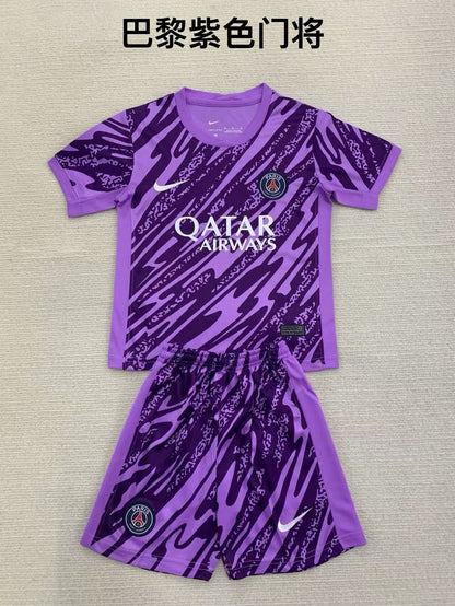 PSG Paris 2024/2025 Kids Goalkeeper Football Jersey