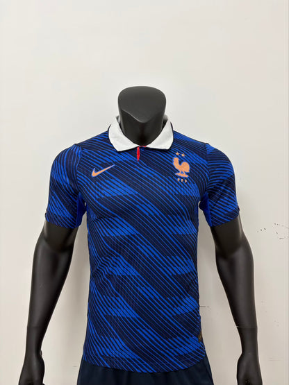 French 2026/2027 Home Player Version Football Jersey
