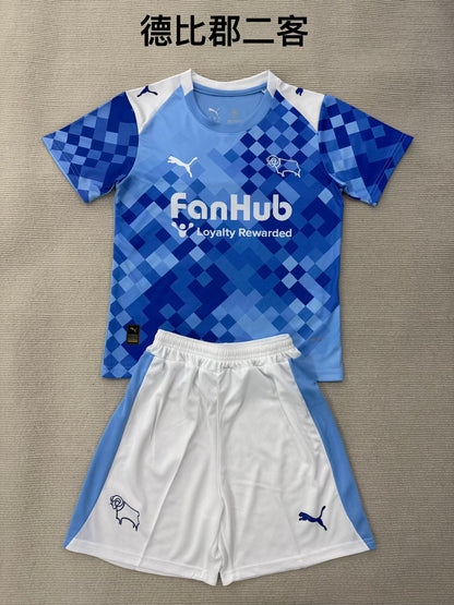 Premier- league 2025/2026 Kids Third Away Fan Version Football Jersey