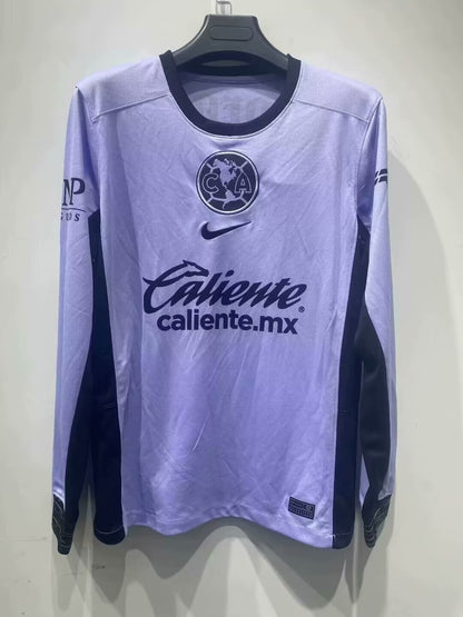 Club America 2023/2024 Third Long Sleeve Fan Version Football Jersey