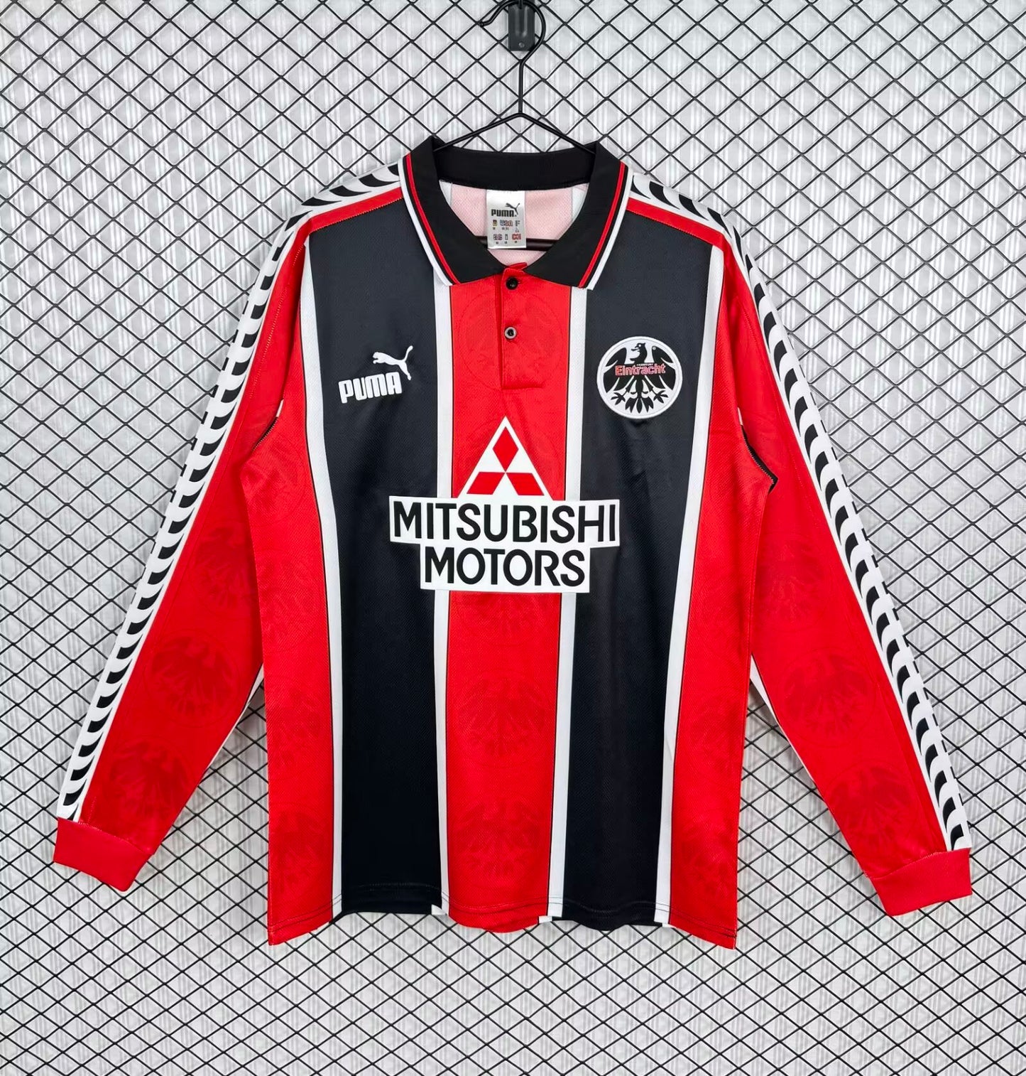Retro Frankfurt Home Long Sleeve Jersey 1996-1997