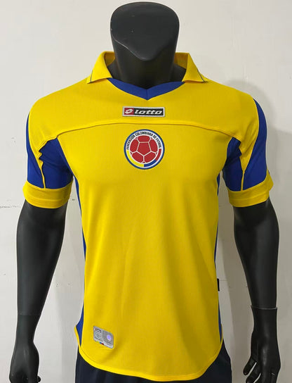 Retro Colombia 2003/2005 Home Football Jersey
