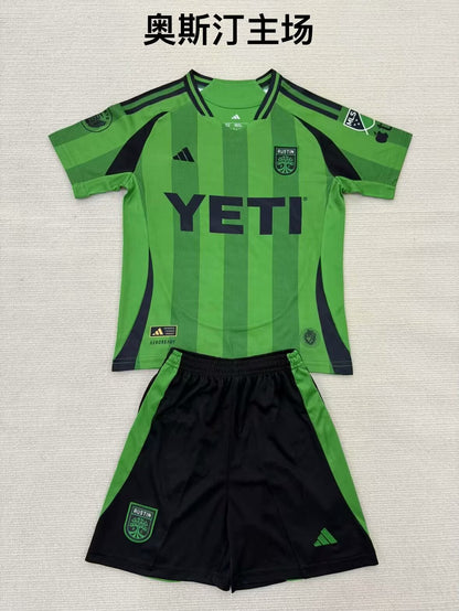 Atlanta 2025/2026 Kids Home Fan Version Football Jersey