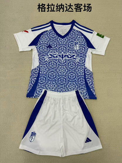 Spain-La Liga 2024/2025 Kids Away Fan Version Football Jersey