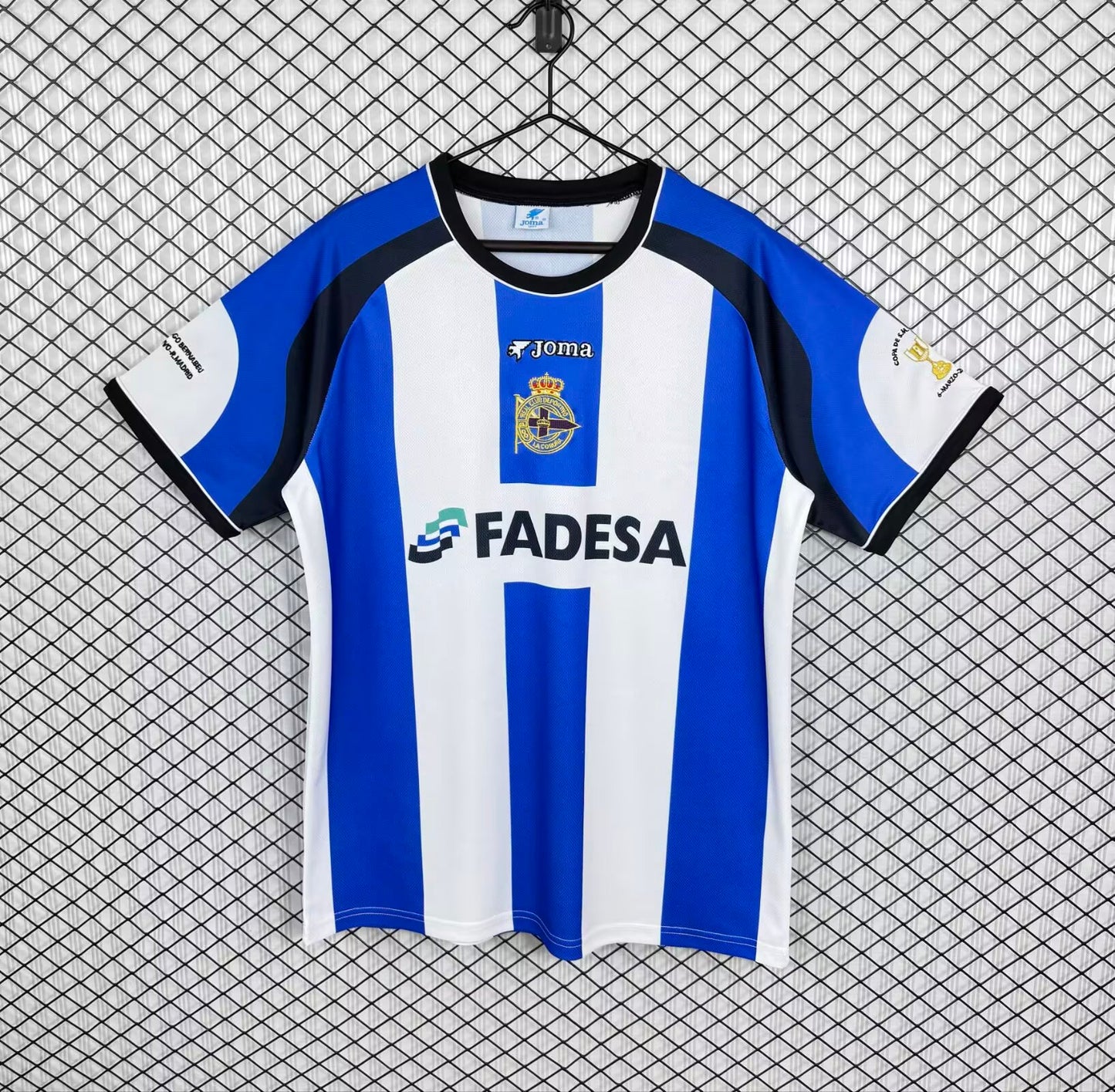 Spain-La Liga 2001/2002 Home Fan Version Football Jersey