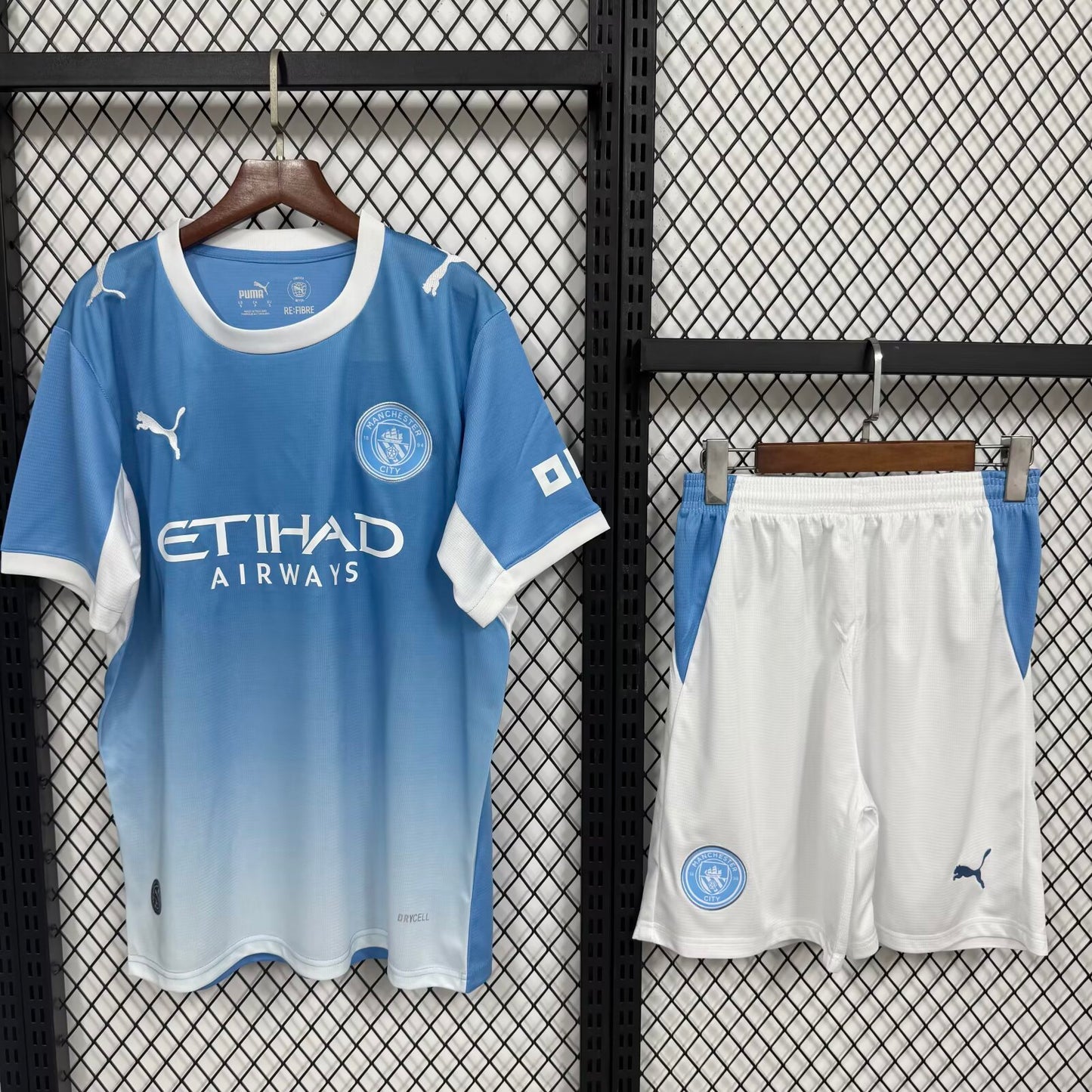 Copy Manchester City Home With pants Sets Jersey 2026-2027