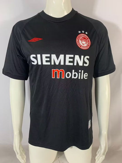 Retro Olympiacos 2004/2005 Away Fan Version Football Jersey