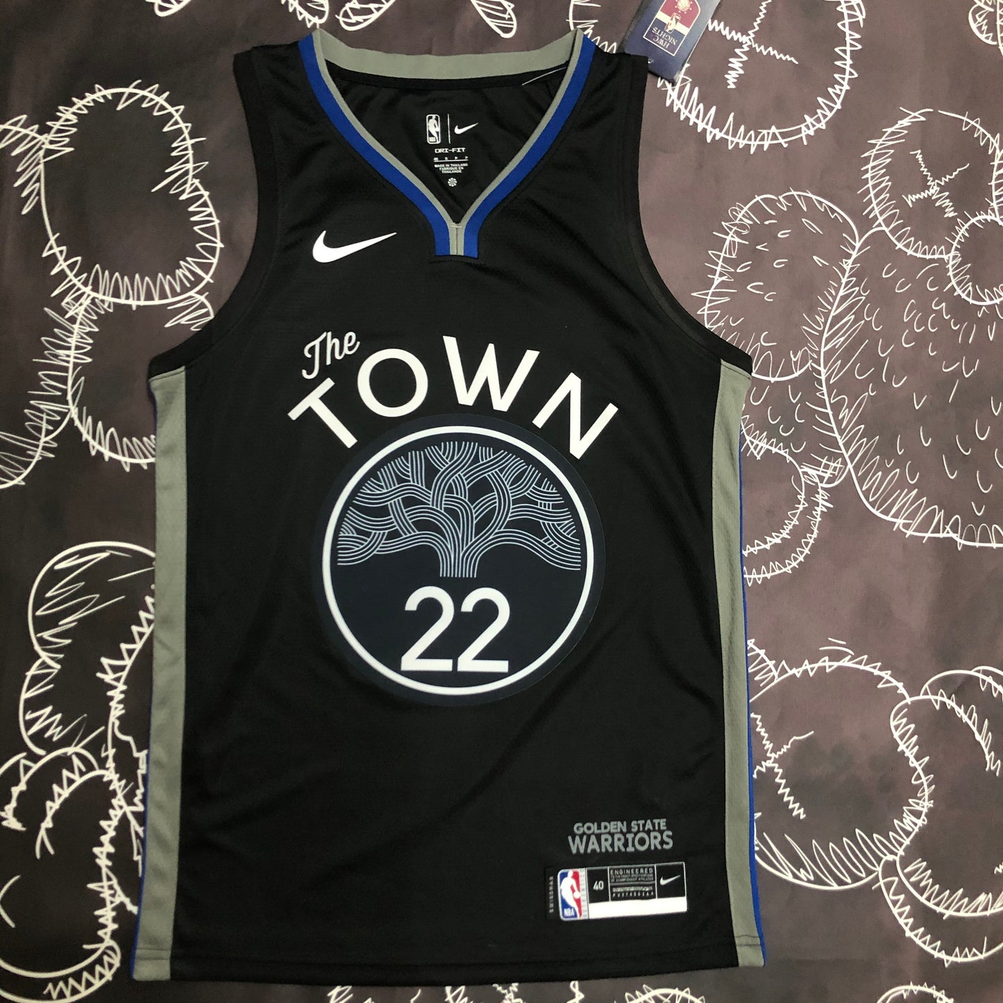 Retro Golden State Warriors 2020 Football Jersey