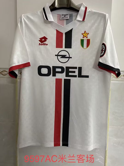 Retro AC Milan 1996/1997 Away Football Jersey