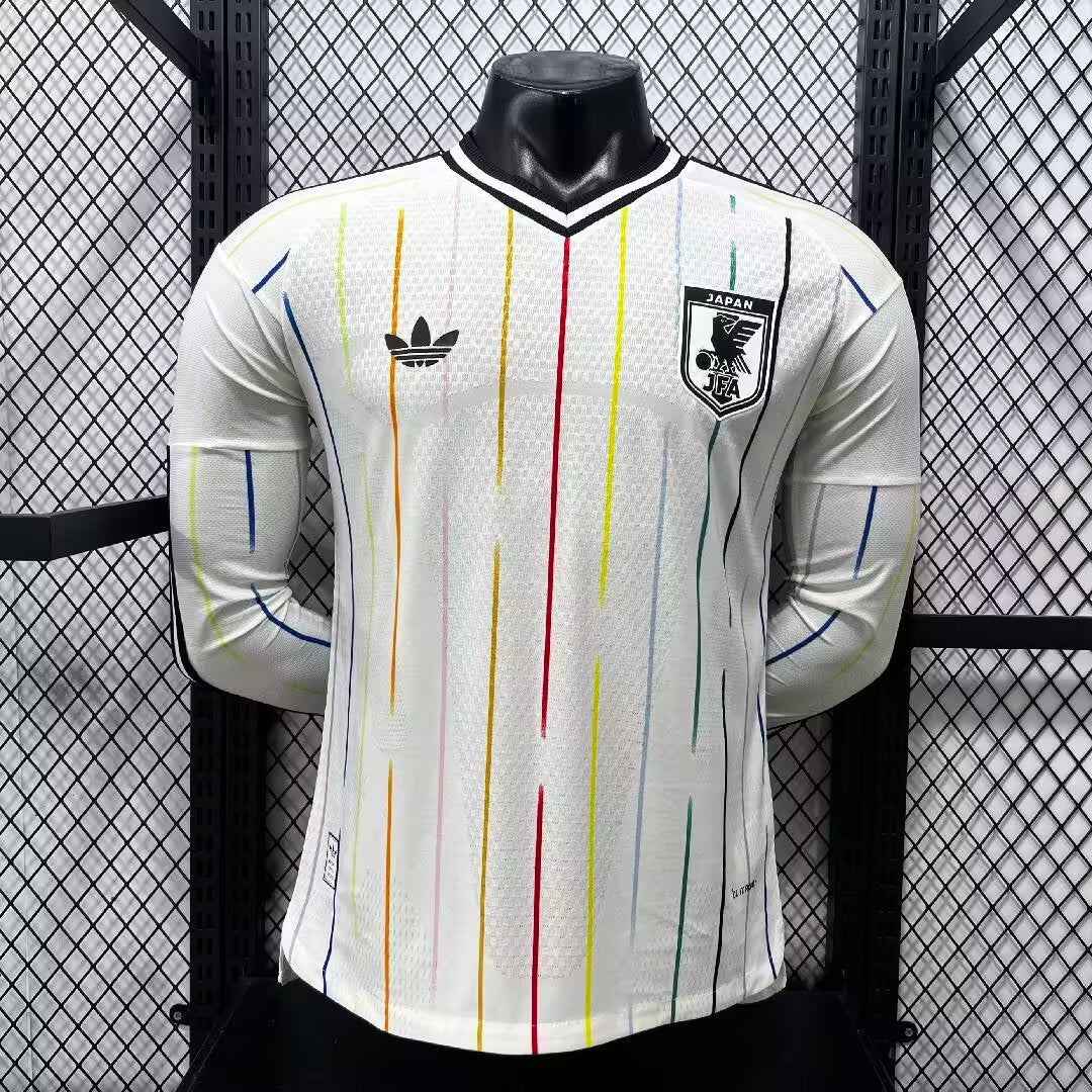 Japan 2026/2027 Away Long Sleeve Player Version Football Jersey