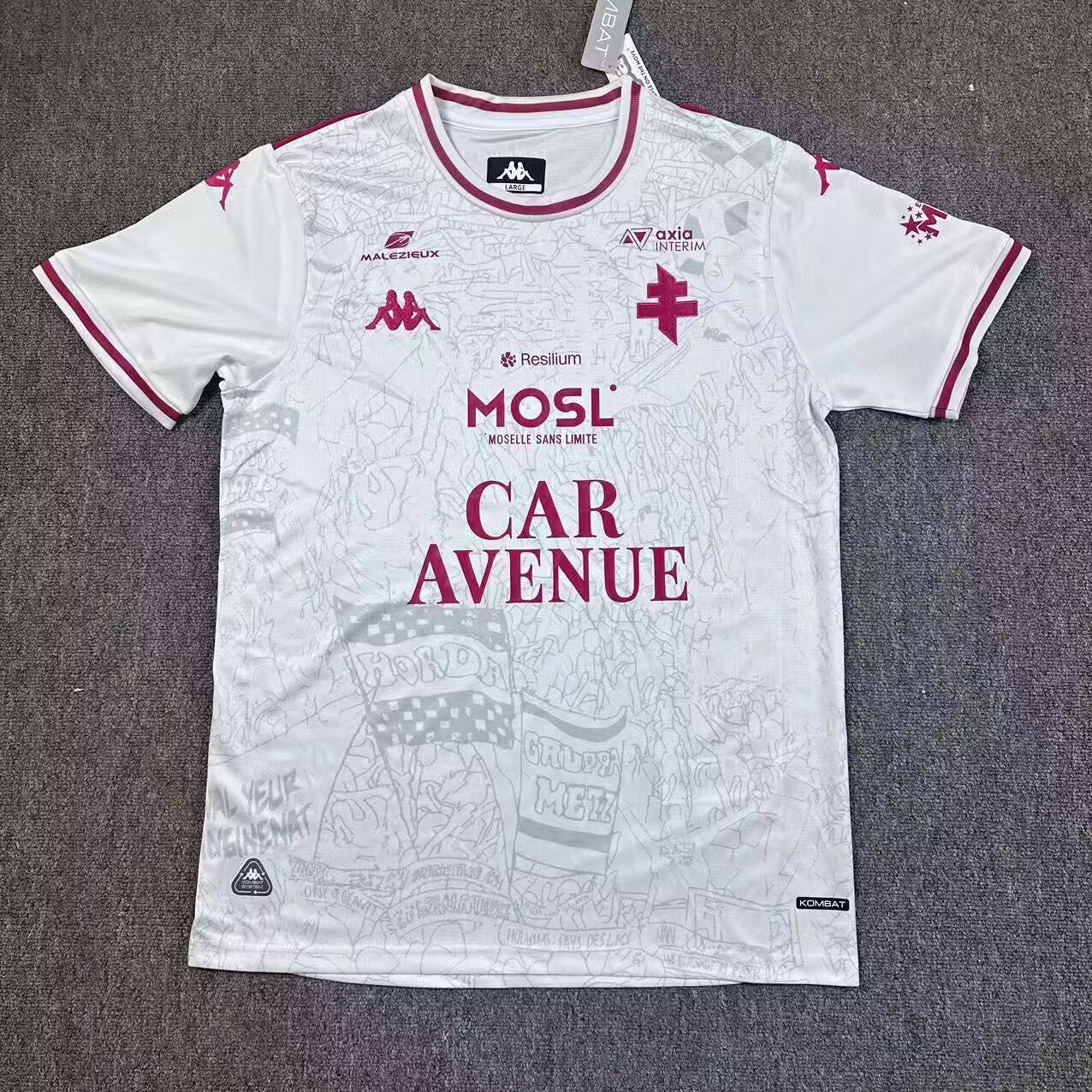 Metz 2025/2026 Away Fan Version Football Jersey