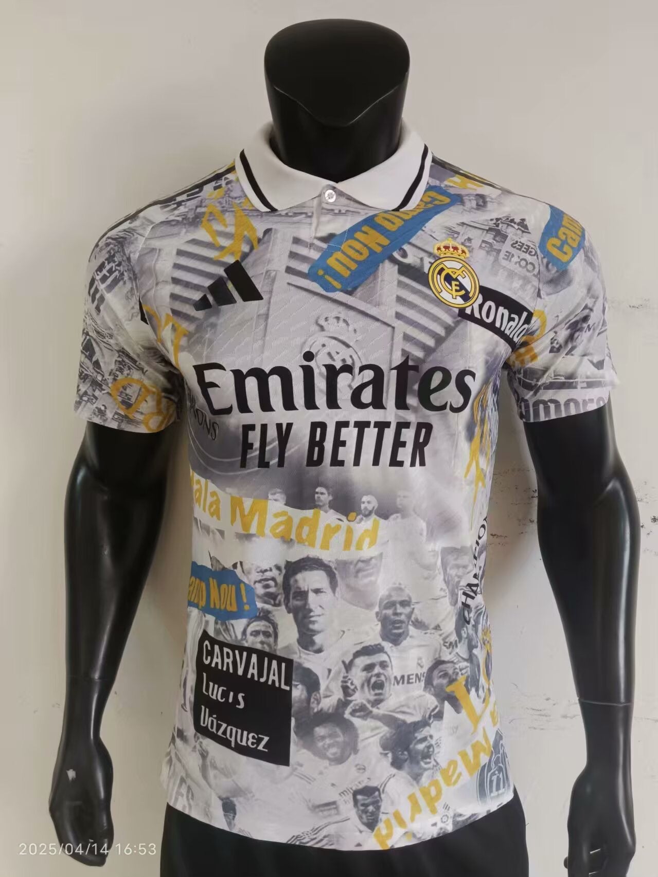 Real Madrid Special Edition 2025/2026 Player Version Football Jersey