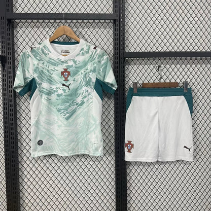 Portugal 2026/2027 Kids Away Fan Version Football Jersey