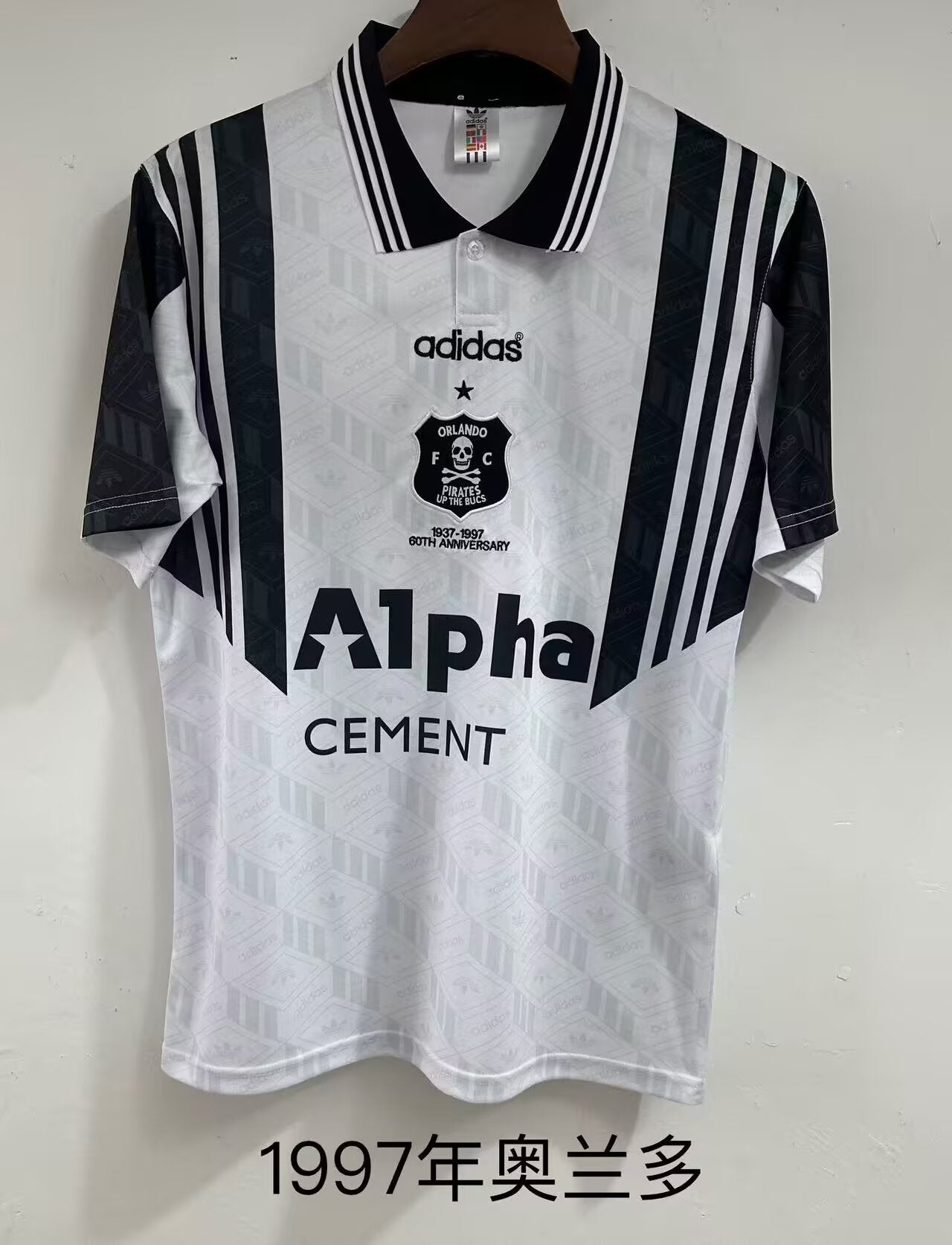 Retro Orlando Pirates 2024/2025 Away Fan Version Football Jersey