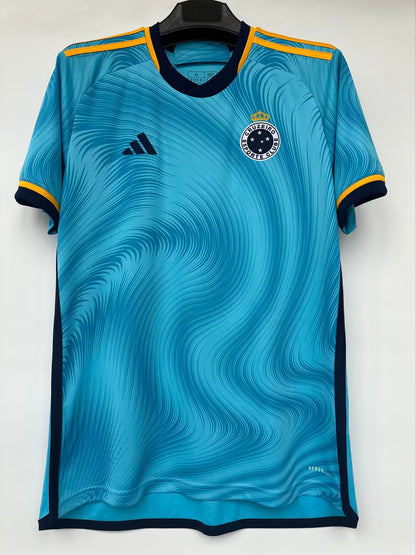Cruzeiro 2023/2024 Third Away Fan Version Football Jersey