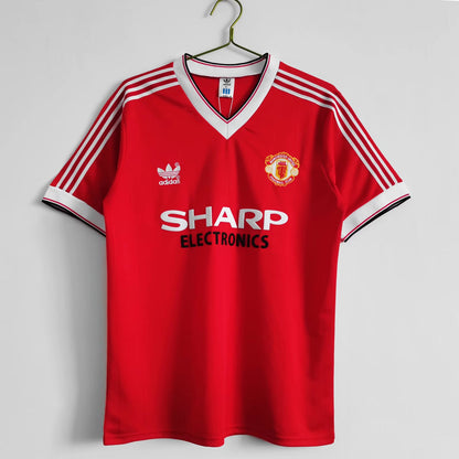 Retro Manchester united 1983 Home Football Jersey