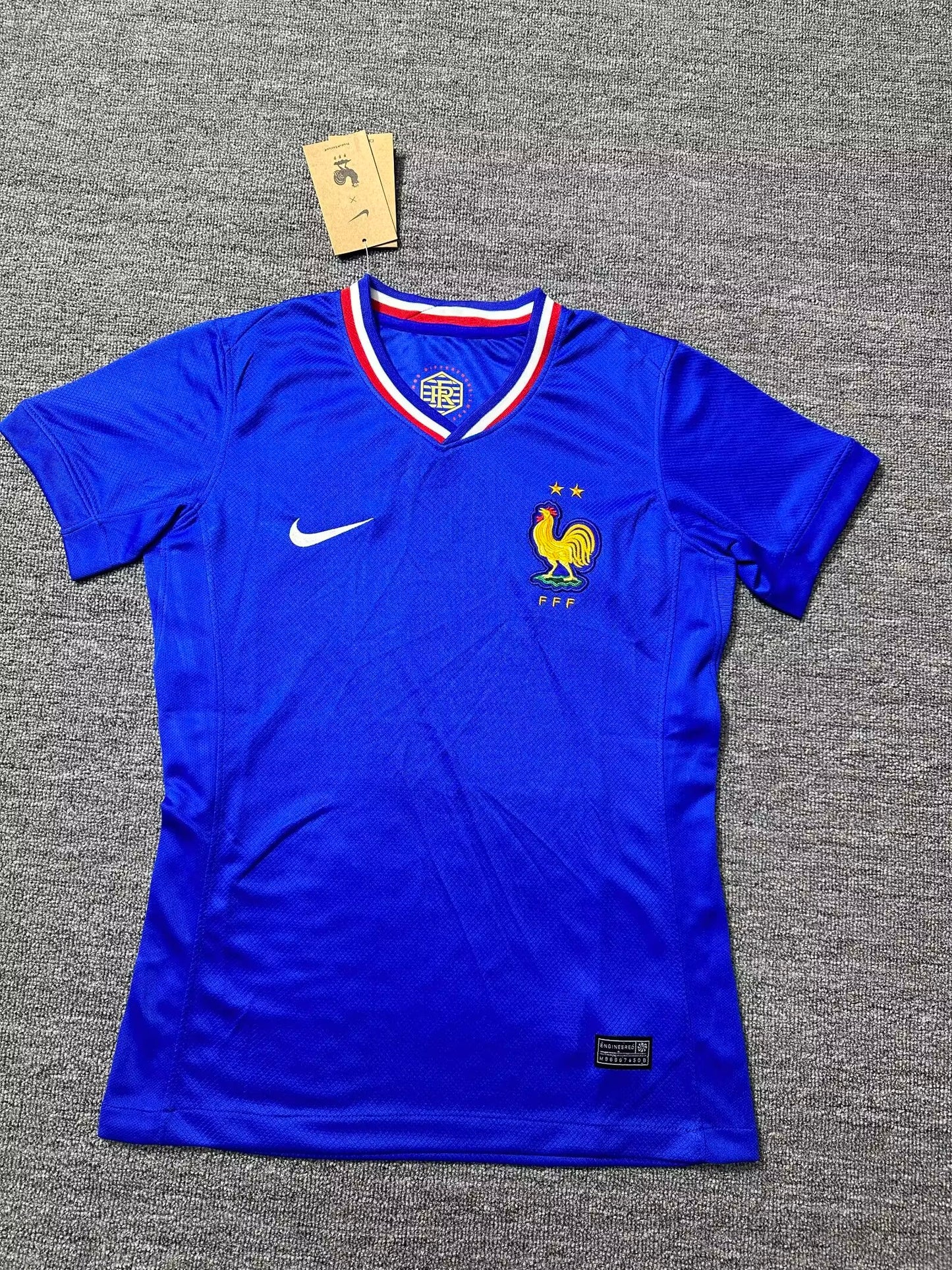 French 2024/2025 Women Home Fan Version Football Jersey