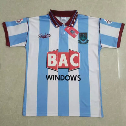 Retro West Ham United 1991/1992 Away Football Jersey